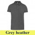 Kariban 262 Men's Short Sleeved Jersey Polo Shirt grey heather